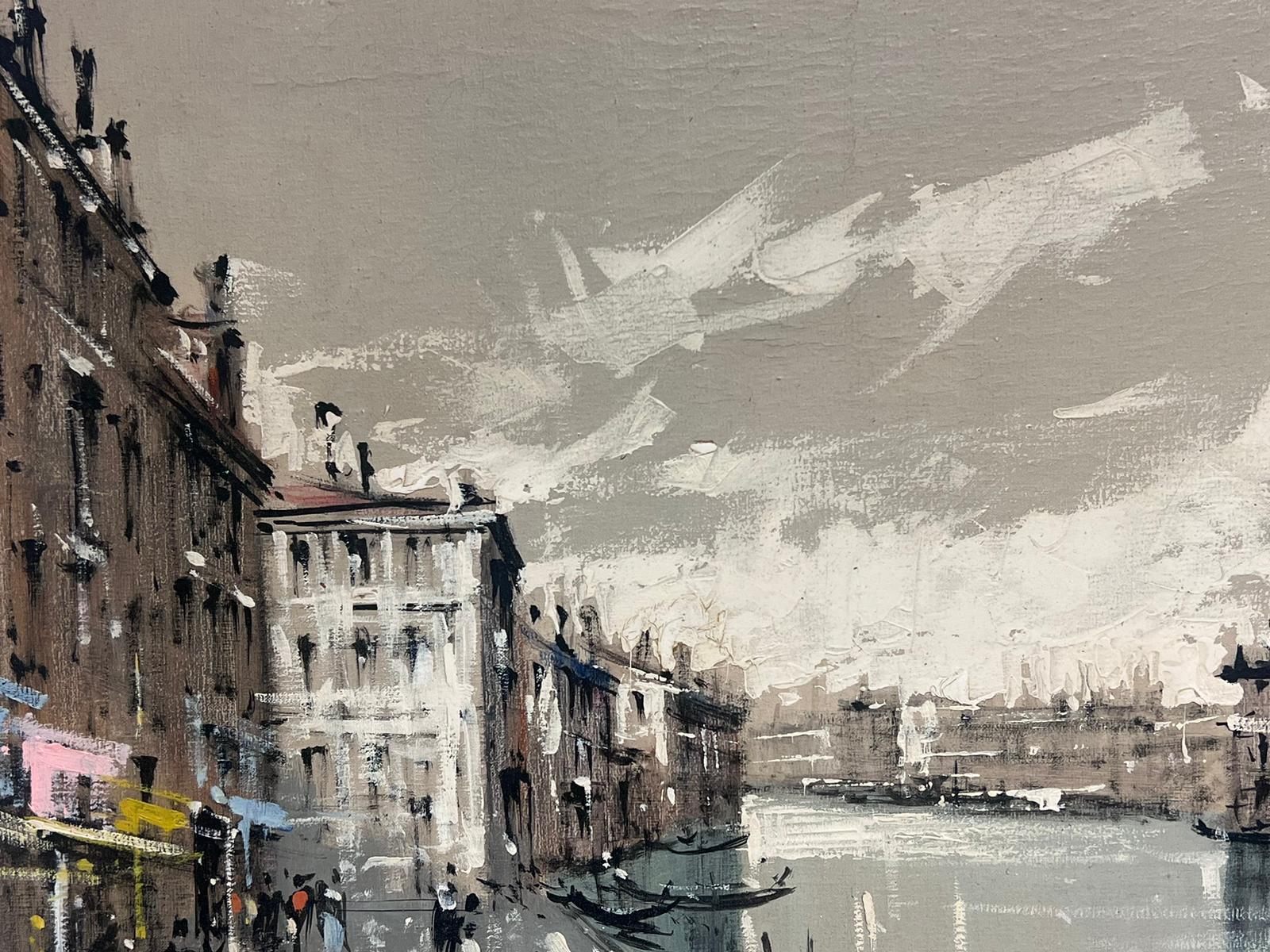 The Grand Canal, Venice
Alvarez ( Mid 20th Century)
signed oil on canvas, framed
framed: 25 x 33 inches
canvas: 20 x 28 inches
provenance: private collection, France
condition: very good and sound condition