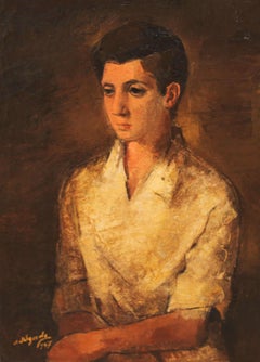 Ritratto maschile - Óleo sobre tela
