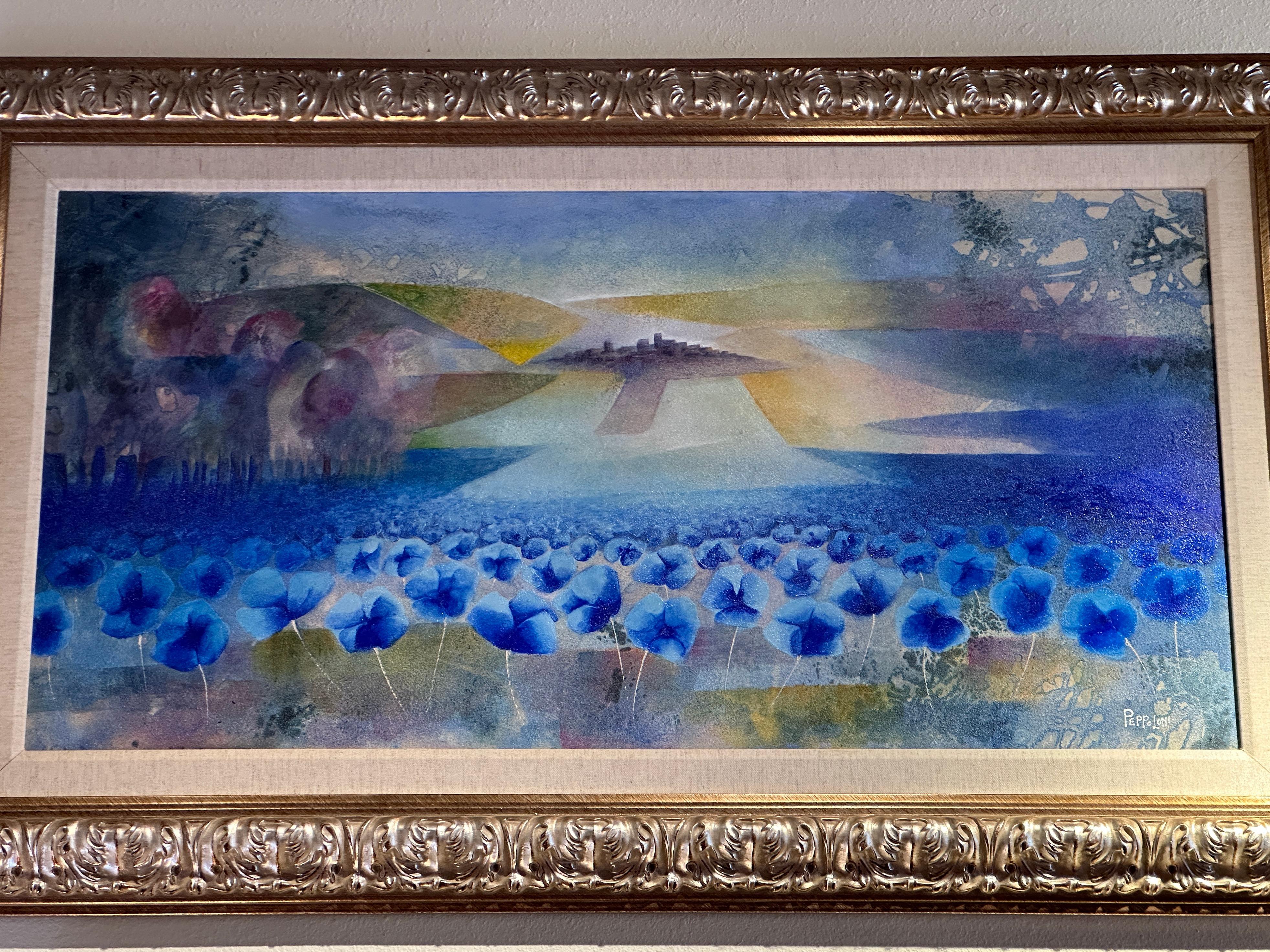 Alvaro Peppoloni es un artista italiano de posguerra y contemporáneo, nacido en 1951, que ahora encuentra su santuario artístico en Castel Ritaldi, una comuna italiana situada en la provincia de Perugia.  Región de Umbría.
Trabaja la mayor parte del