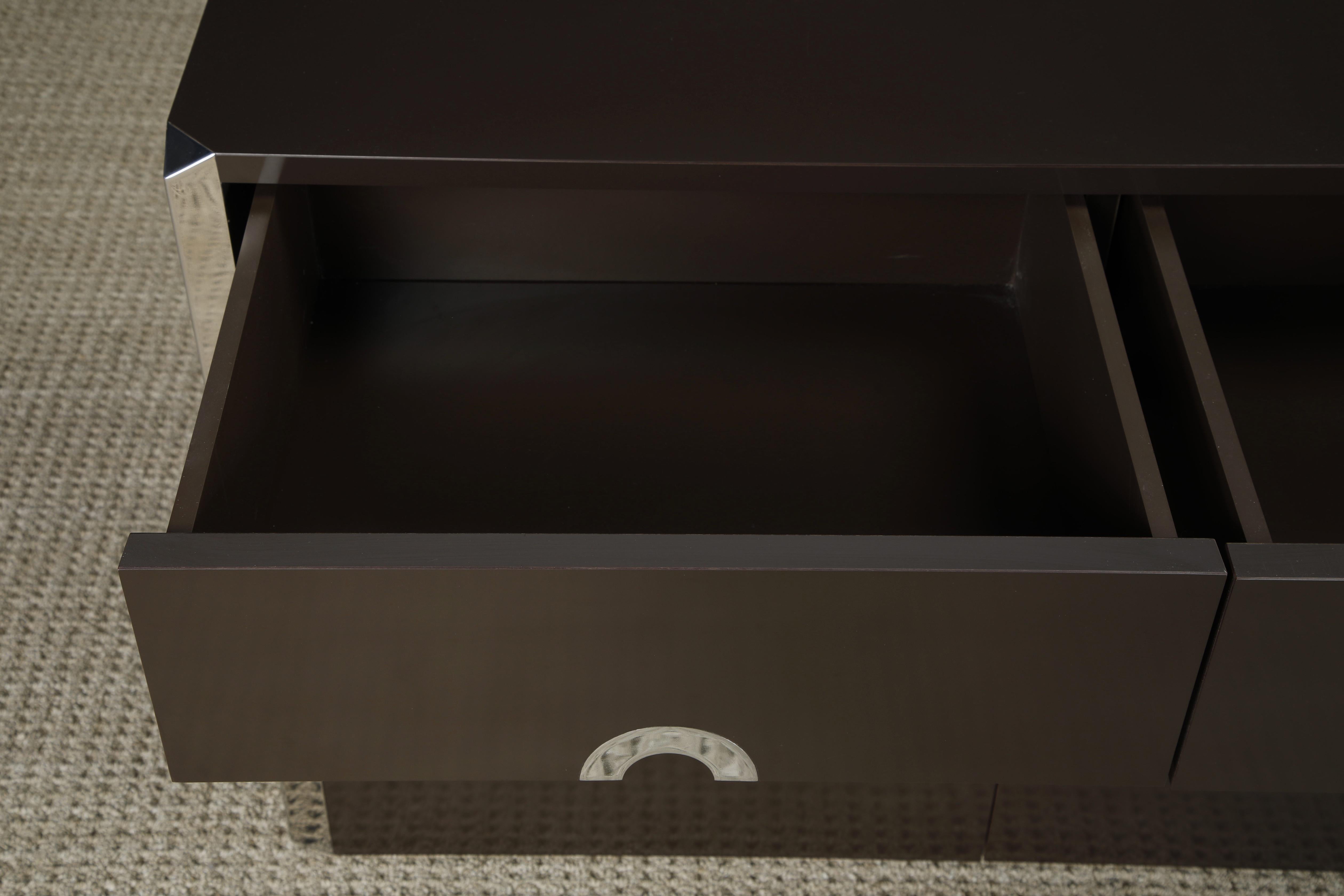Meuble d'appoint 'Alveo' par Willy Rizzo pour Mario Sabot, circa 1970 Italie en vente 3