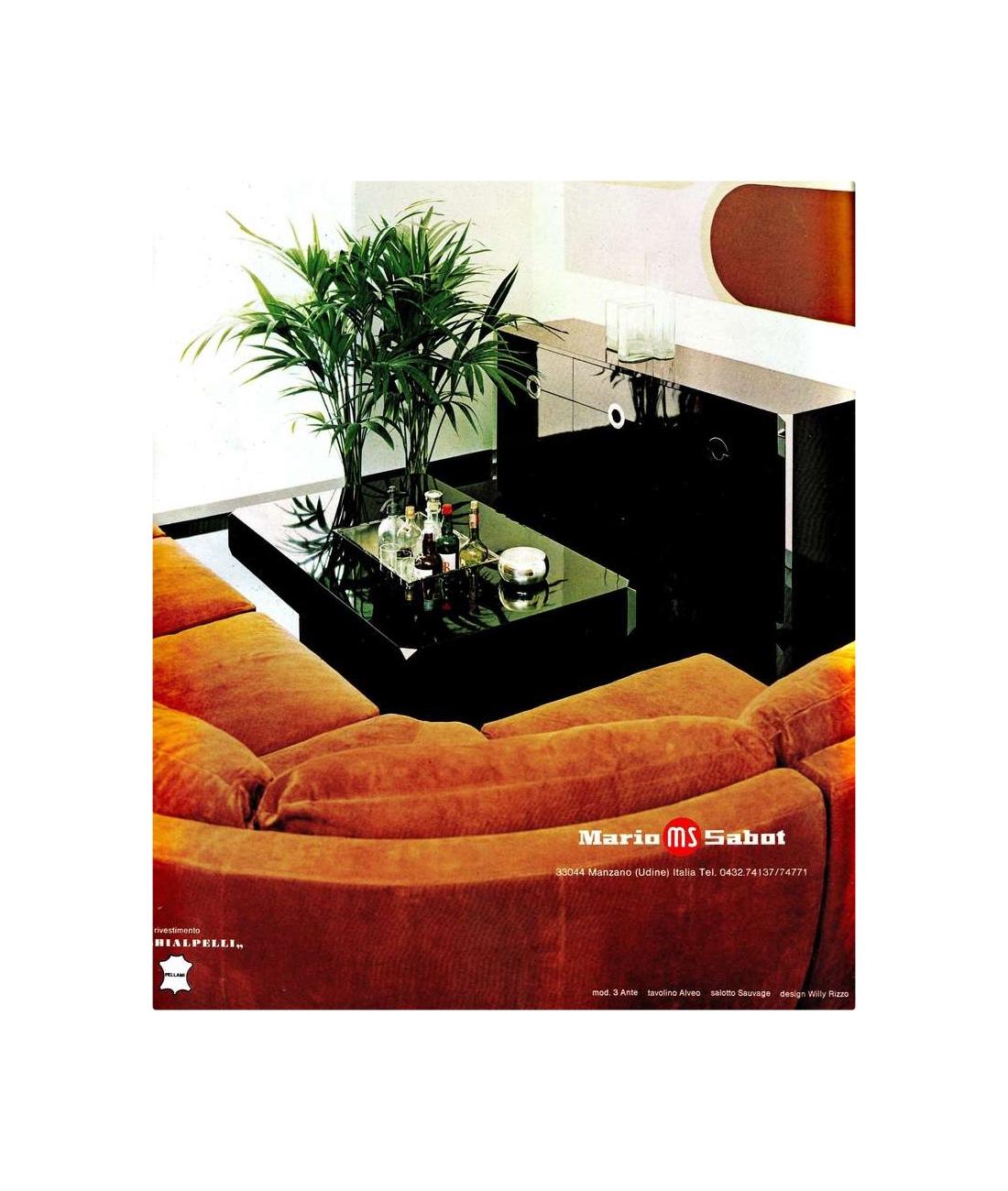 Meuble d'appoint 'Alveo' par Willy Rizzo pour Mario Sabot, circa 1970 Italie en vente 10