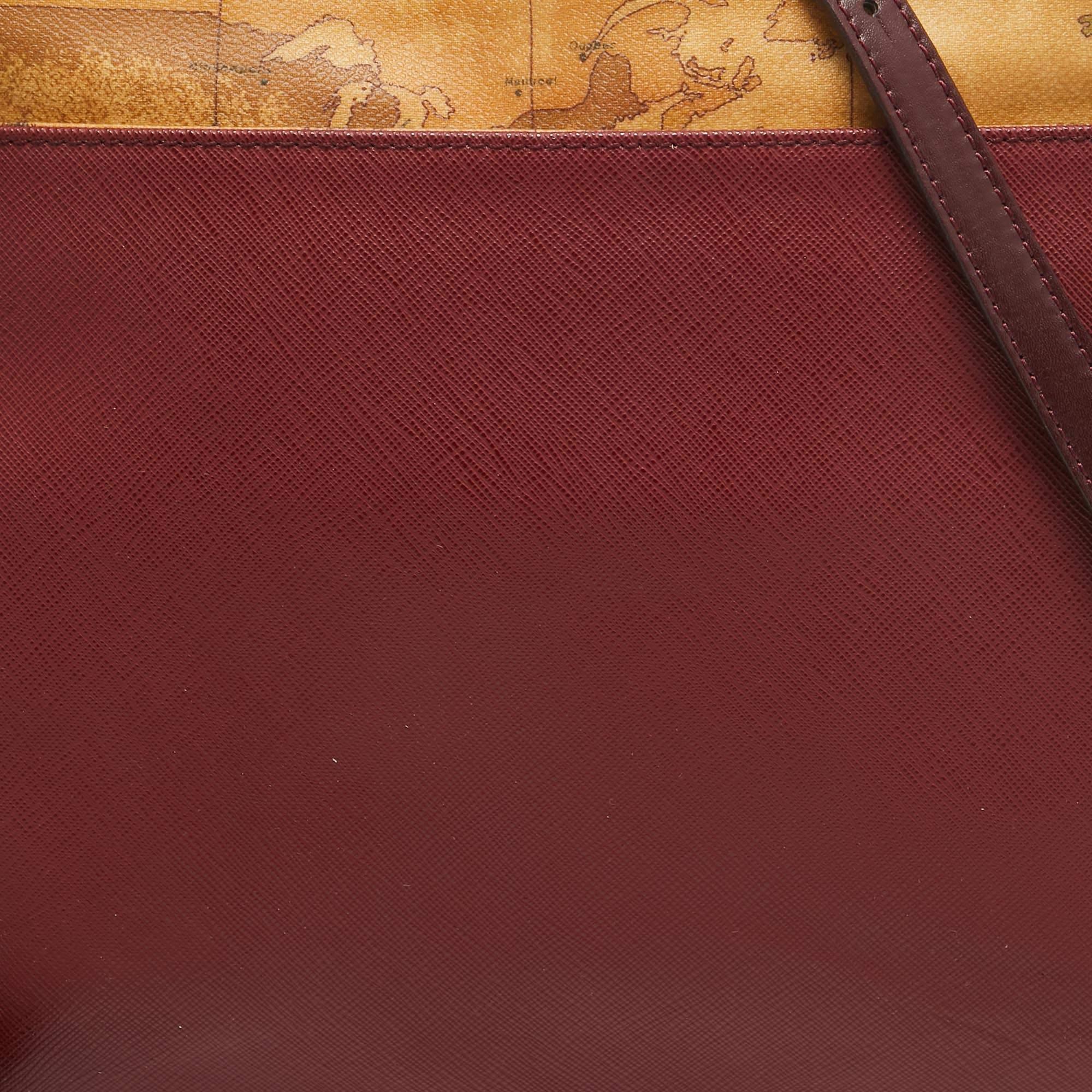 Women's Alviero Martini 1A Classe Red Leather Shoulder Bag