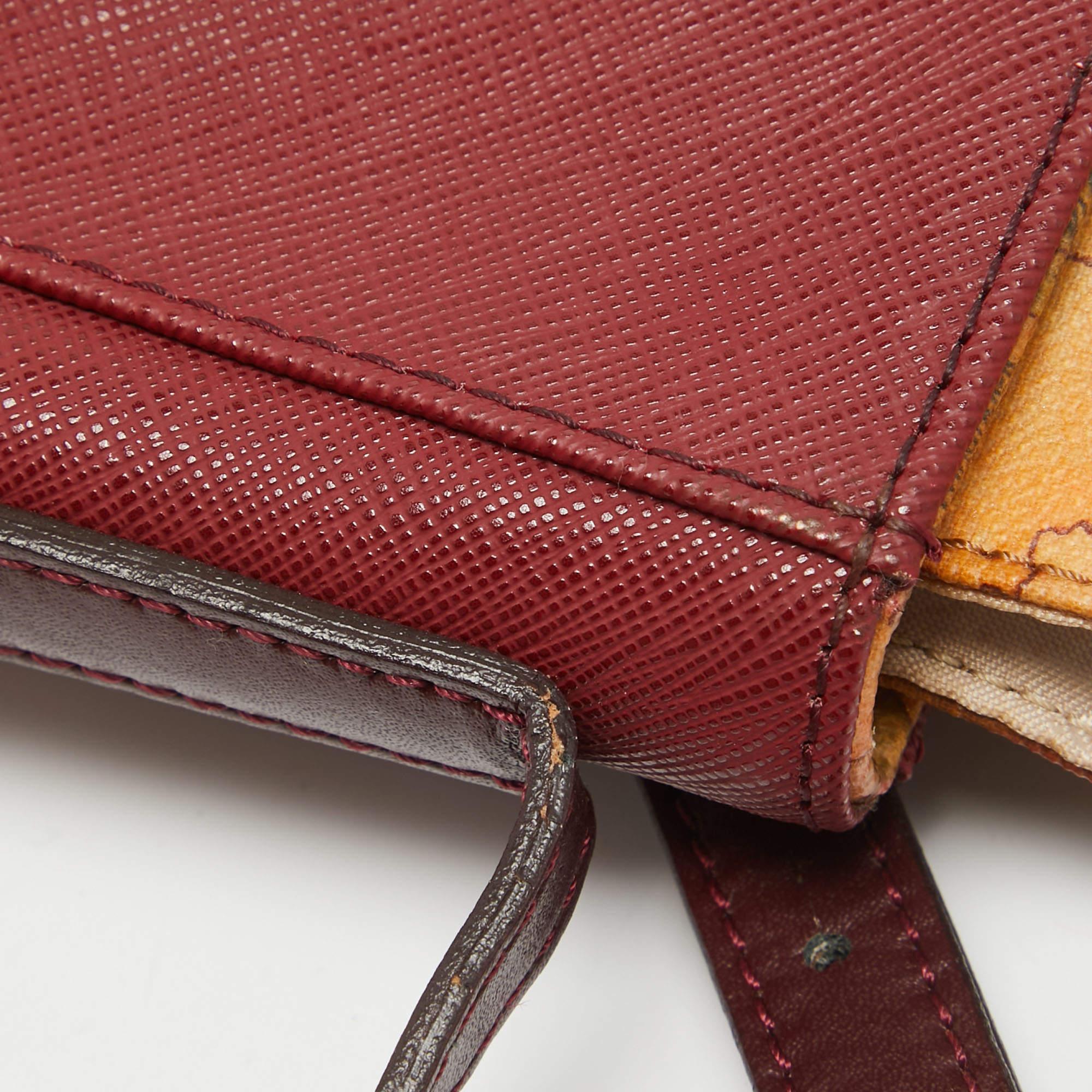 Alviero Martini 1A Classe Red Leather Shoulder Bag 2
