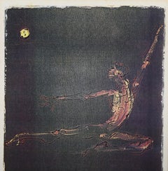 Leap, Modern Lithograph by Alvin Carl Hollingsworth