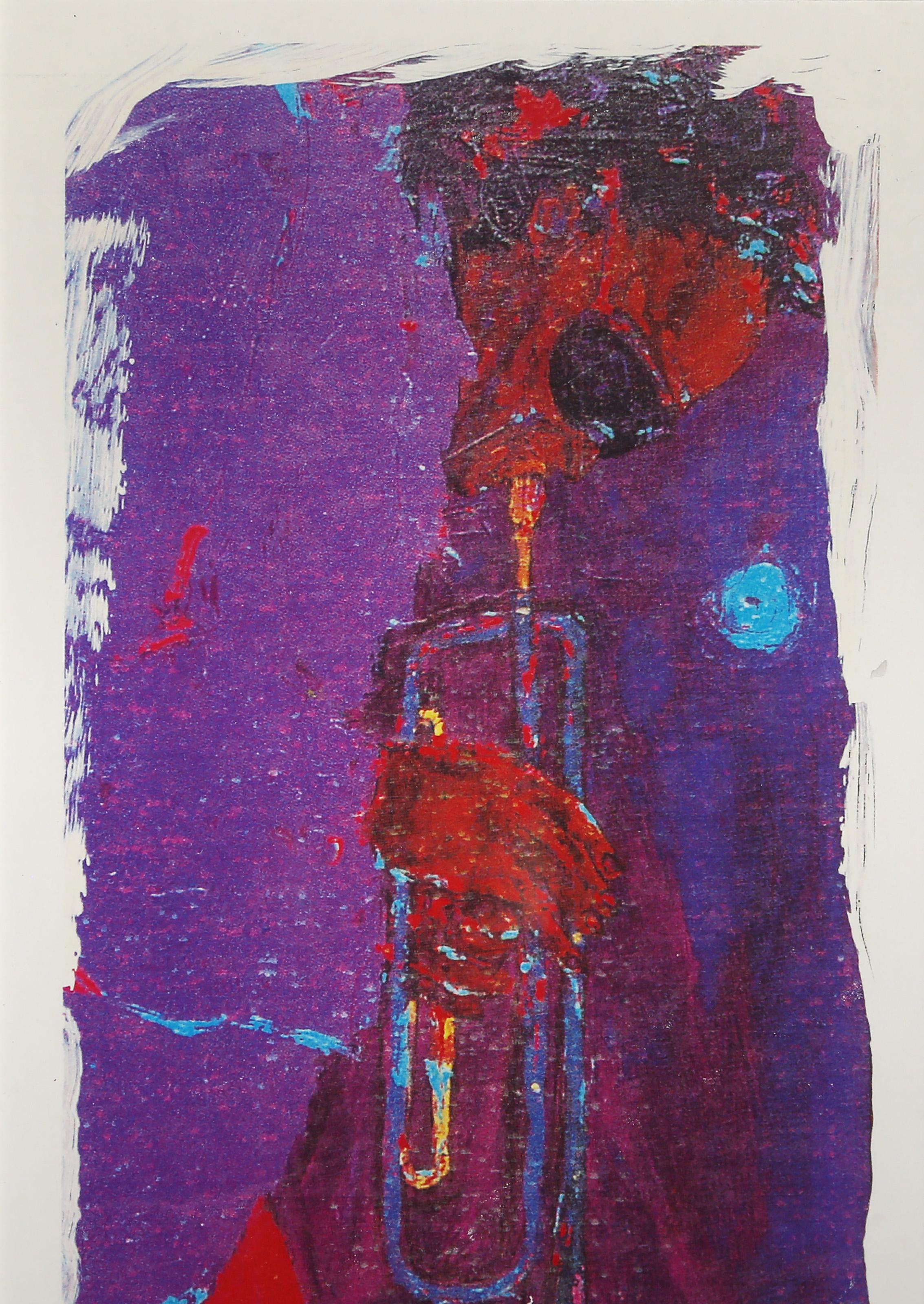 Magnificent Miles, Modern Lithograph by Alvin Carl Hollingsworth - Print by Alvin C. Hollingsworth