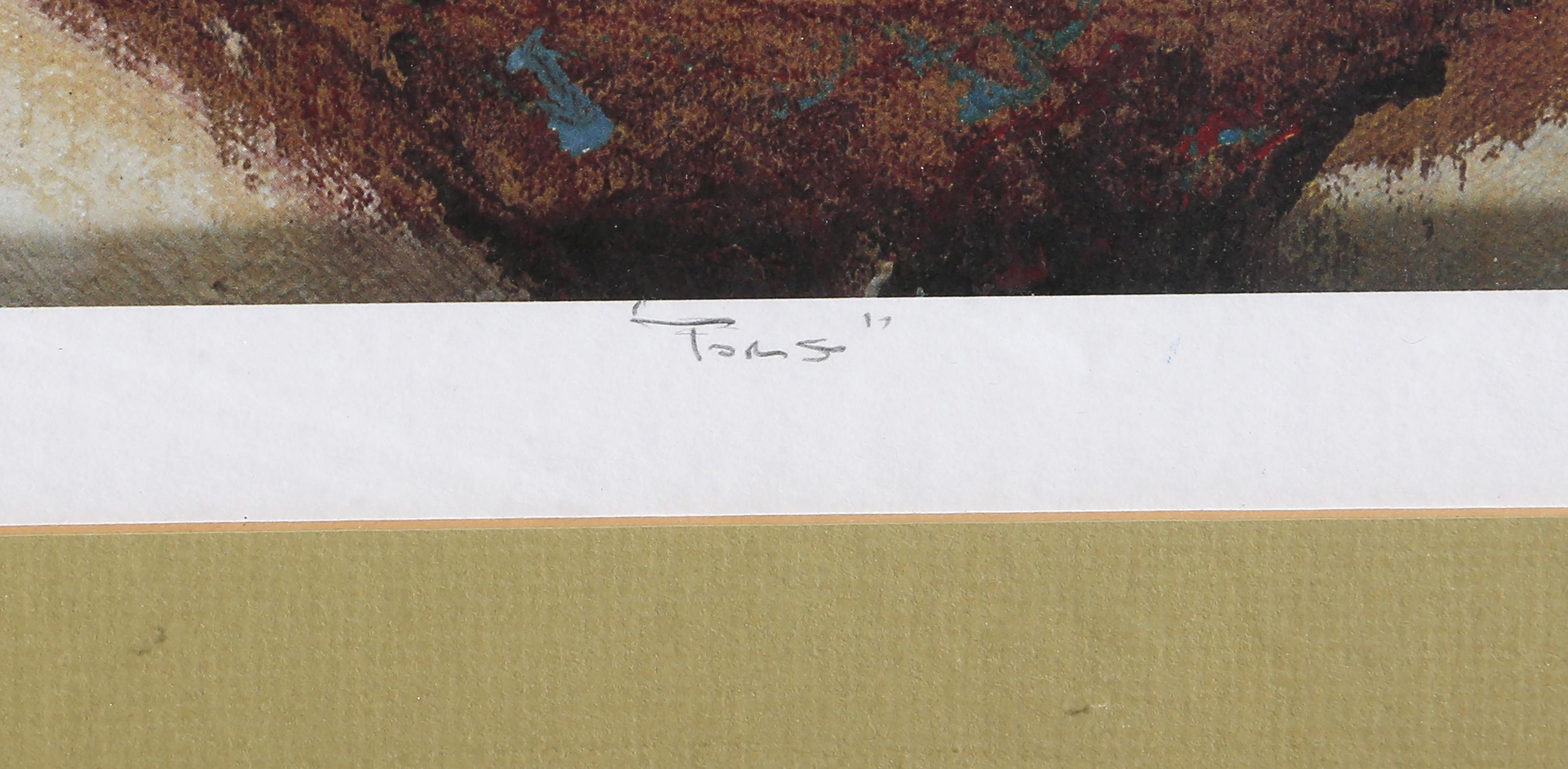 Alvin Carl Hollingsworth, Américain (1928 - 2000) - Torse, Médium :  Lithographie, signée, titrée et numérotée au crayon, édition :  AP, Taille de l'image :  22.25 x 17.5 pouces, Taille du cadre :  37.25 x 25.5 pouces, Description :  Lithographie