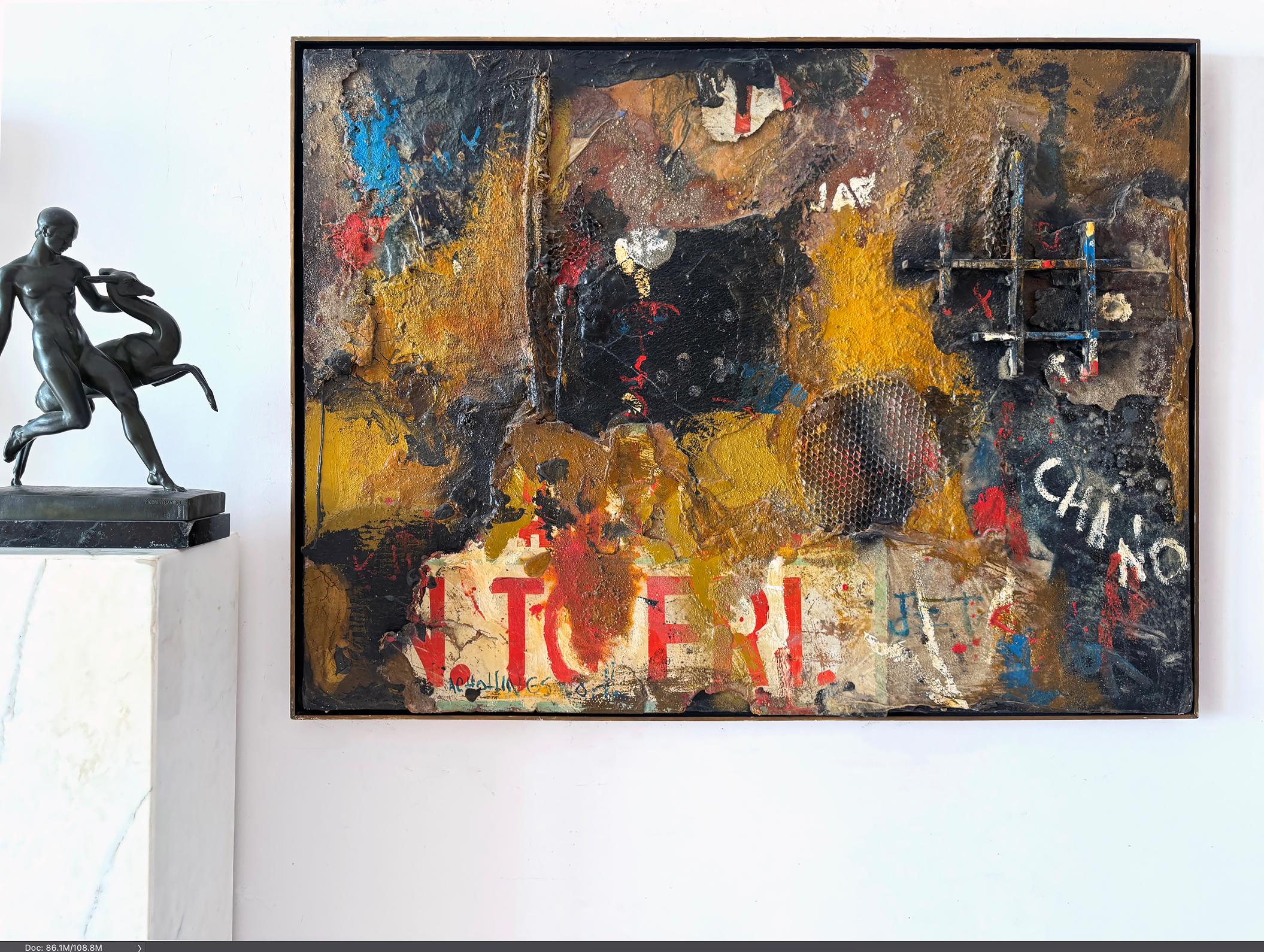 Senza titolo: Street Art - Graffiti Art prima di Basquiat - Afro-americano in vendita 1