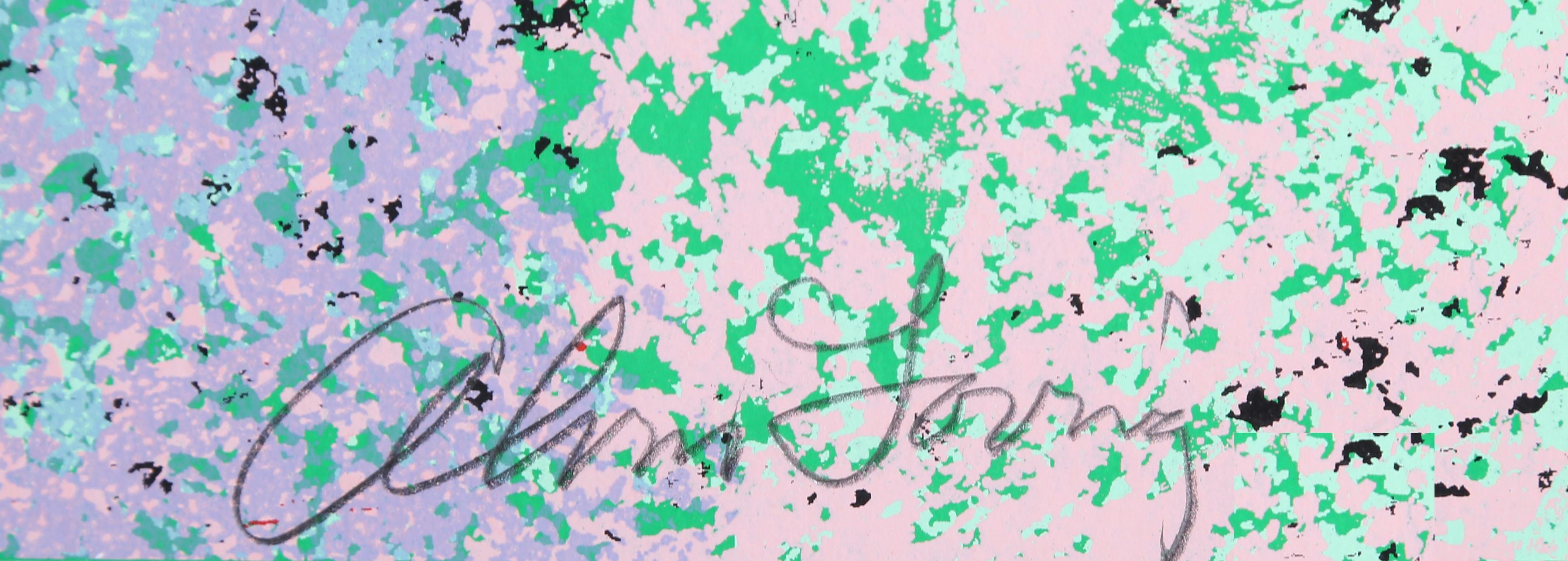 Serie Wild Goose Lake, tre serigrafie astratte di Al Loving - Print Astratto di Alvin Loving, Jr.
