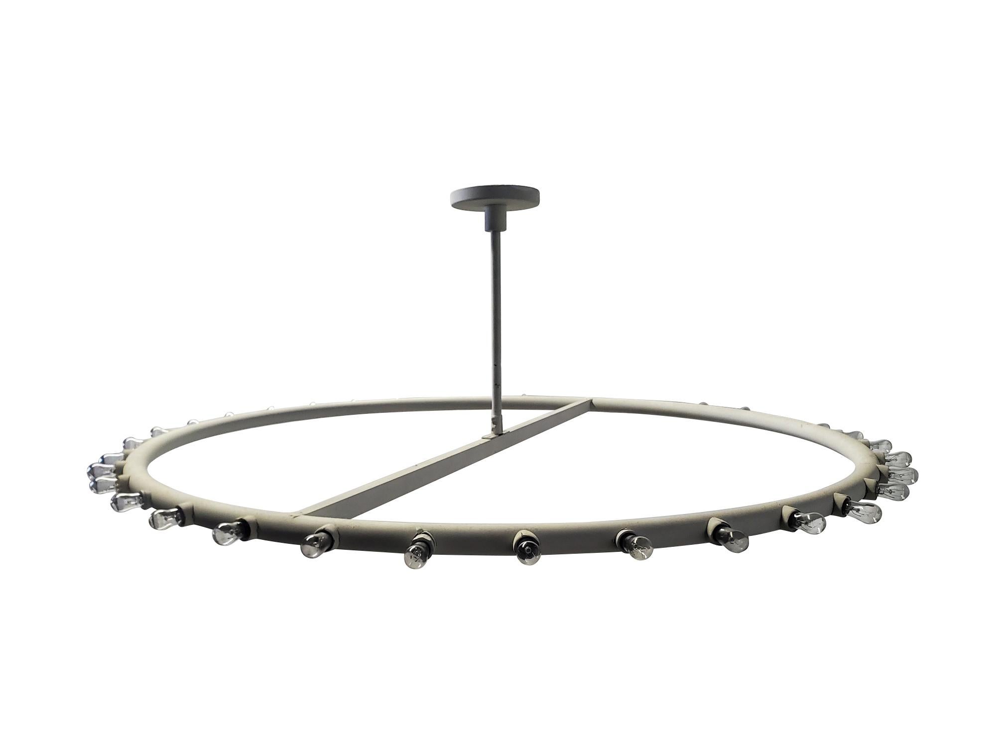Alvin Lustig Ring Chandelier 4