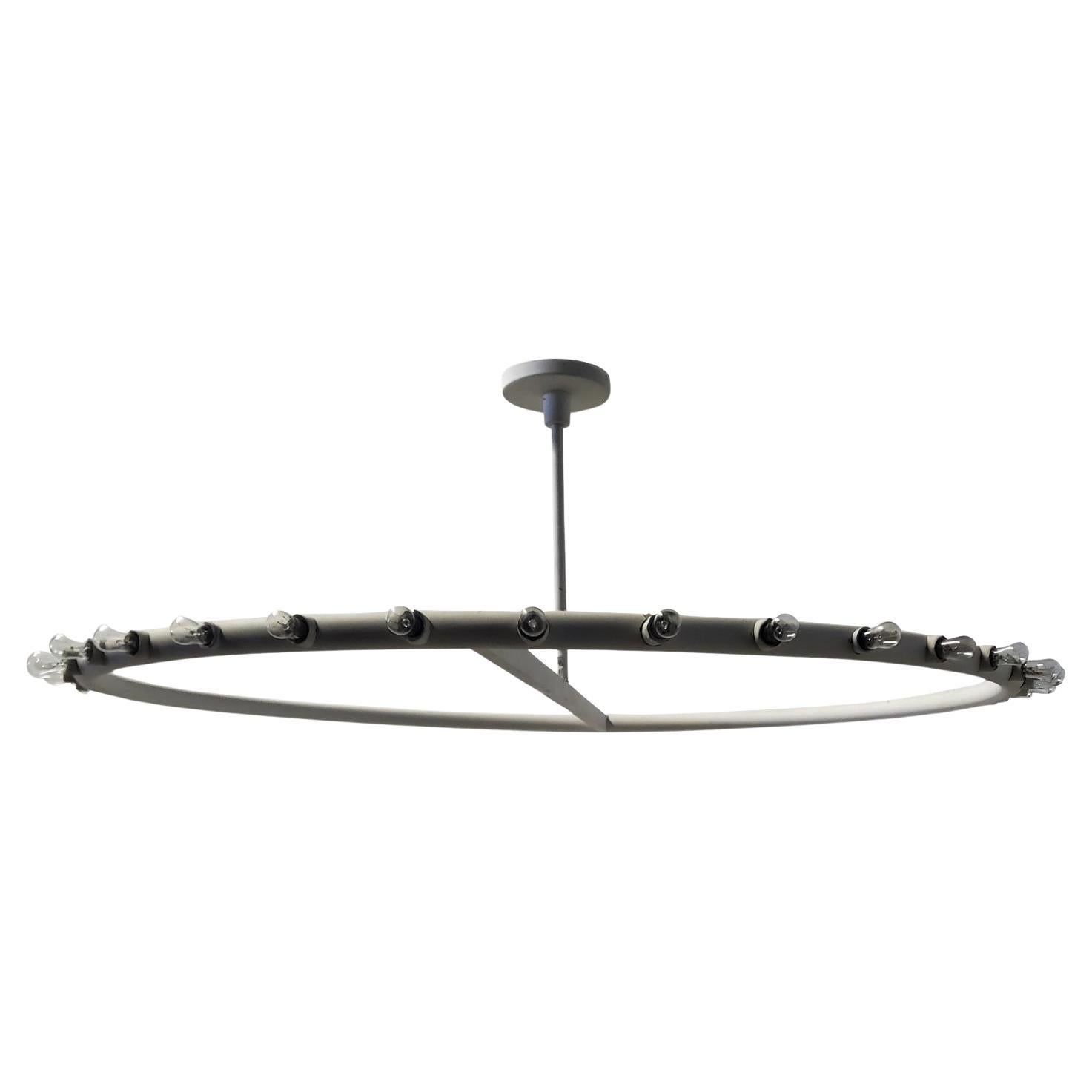 Alvin Lustig Ring Chandelier 