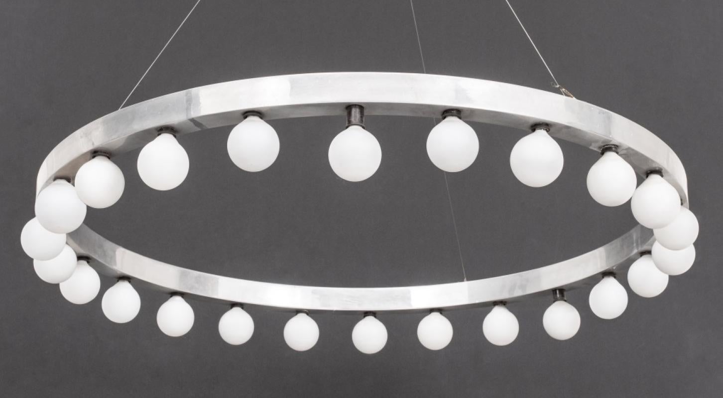 20th Century Alvin Lustig Style Mid-Century Modern Chandelier