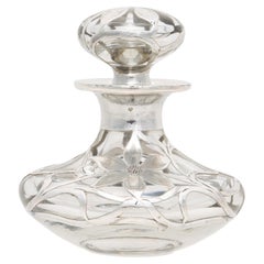 Alvin Silver Overlaid Perfume Bottle