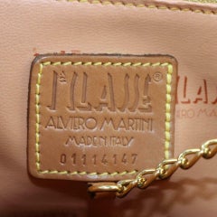 Alvin Valley Prima Classe Atlast 872490 Brown Leather Backpack