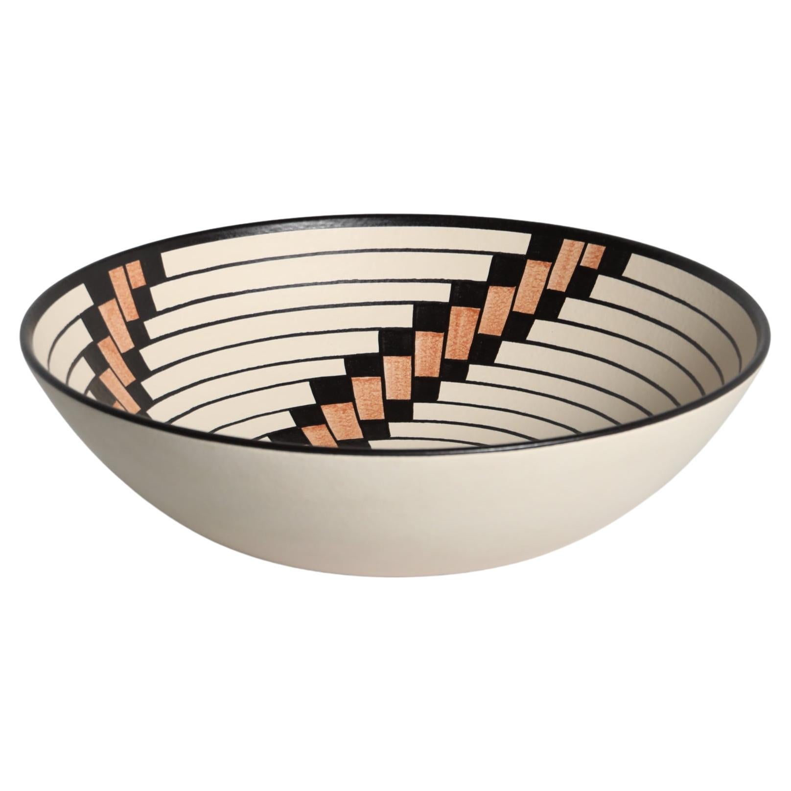 Cuenco de cerámica de Alvino Bagni, Italia, 1970 en venta