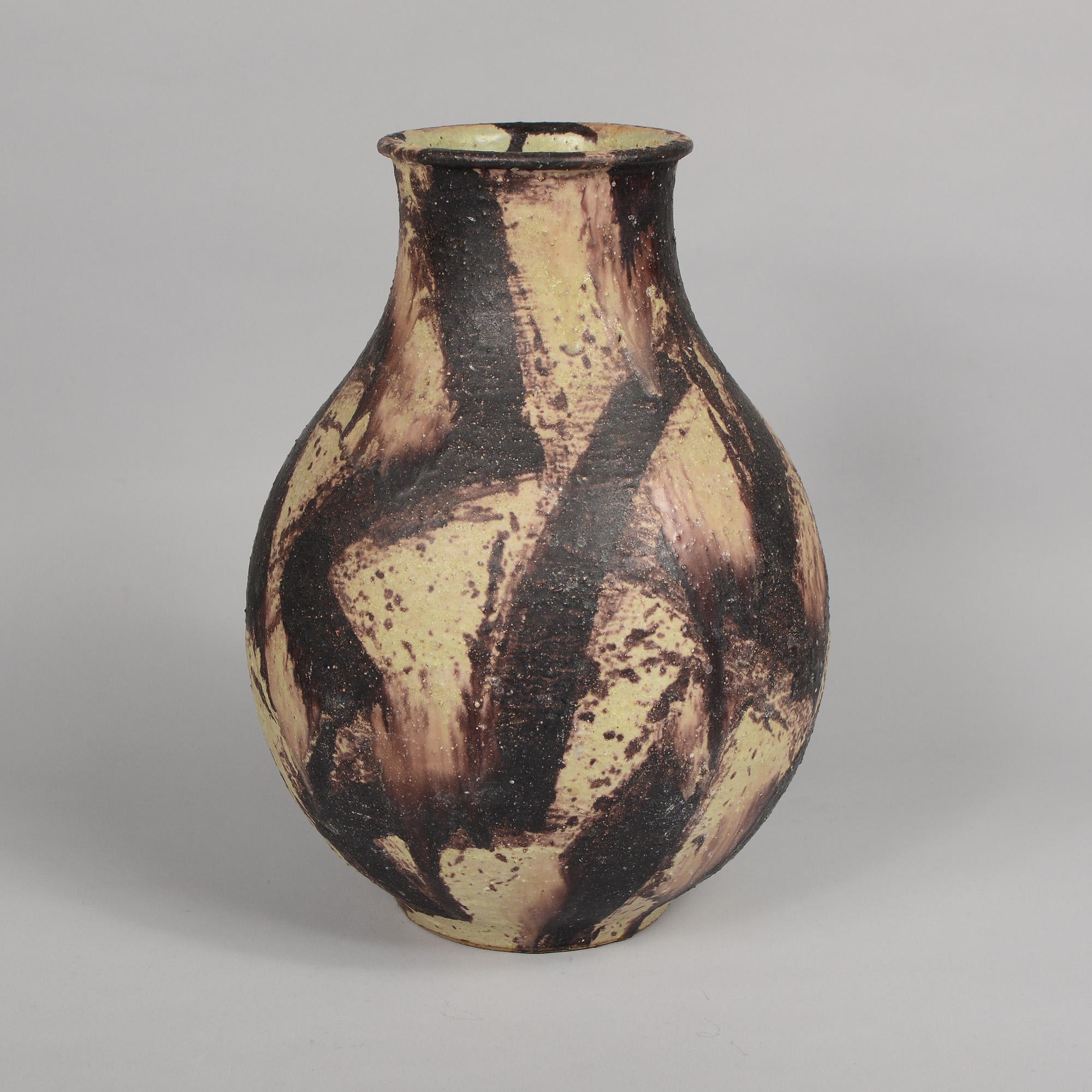 Keramikvase von Alvino Bagni für Raymor (Moderne der Mitte des Jahrhunderts) im Angebot