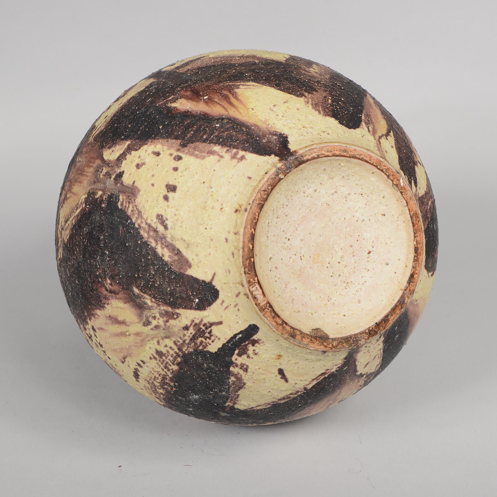 Mid-Century Modern Alvino Bagni Ceramic Vase for Raymor For Sale