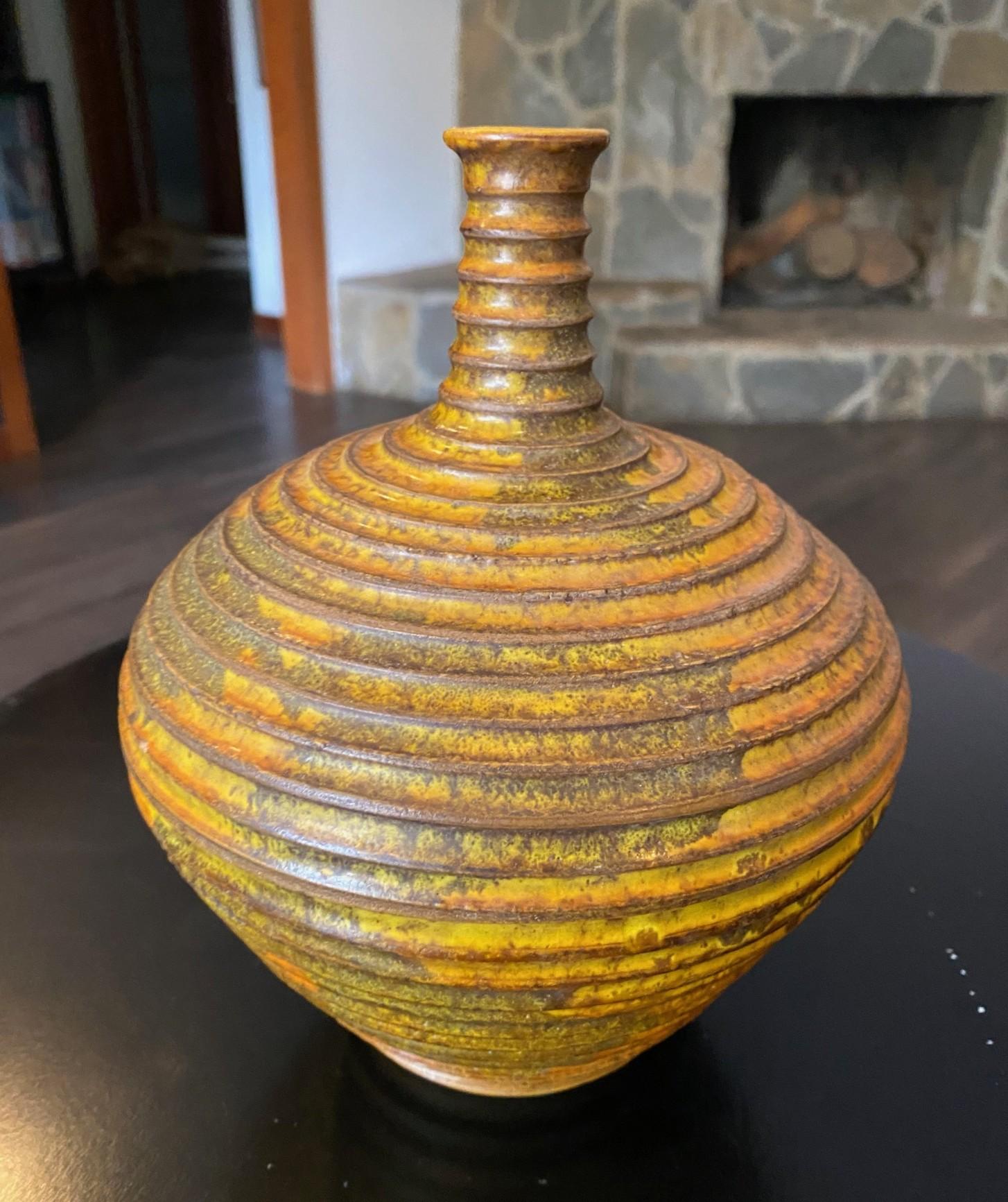 Alvino Bagni for Raymor Signed Mid Century Modern Italian Ceramic