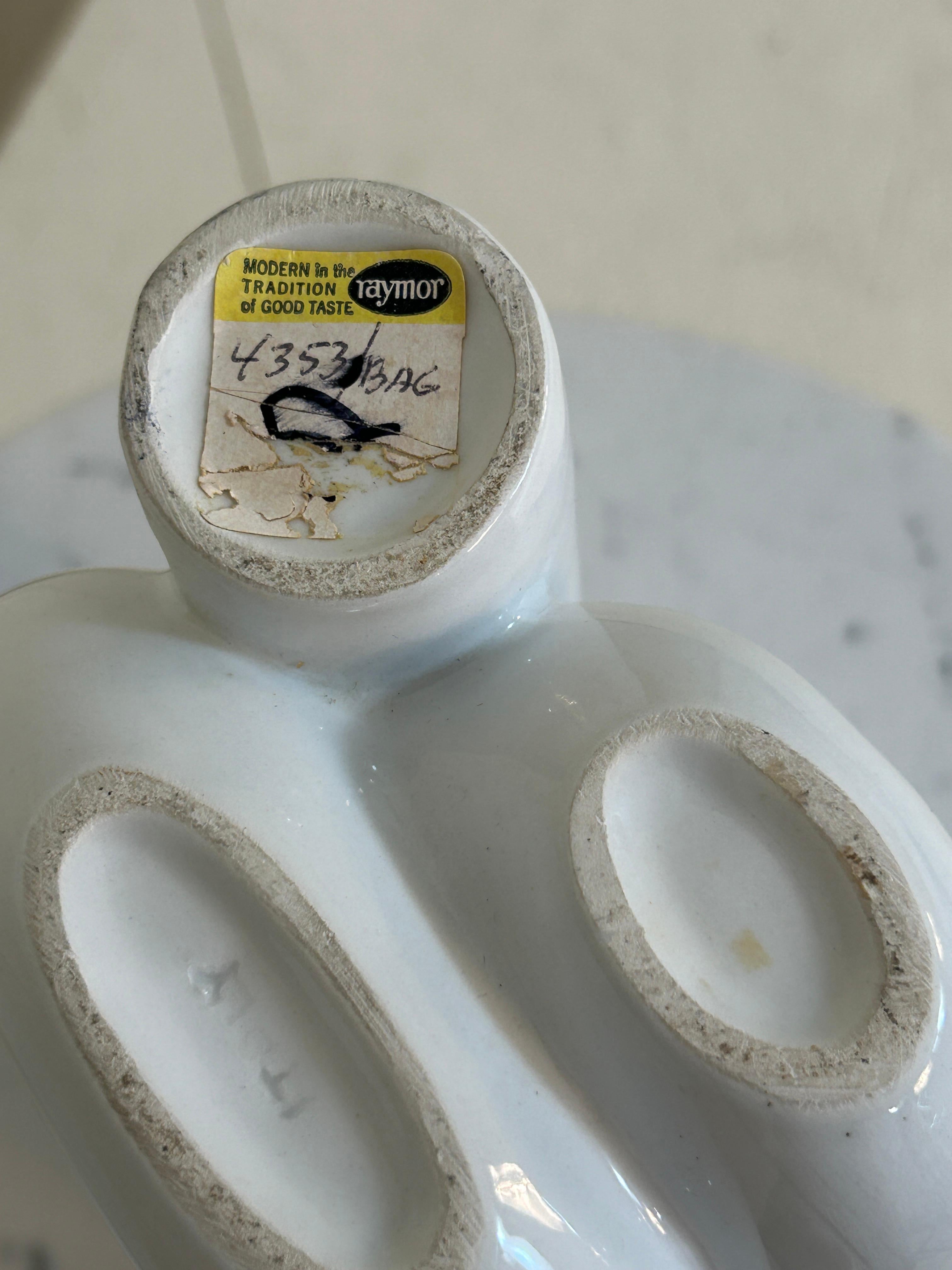 Metà XX secolo Vaso Alvino Bagni per Raymor 4354 in vendita