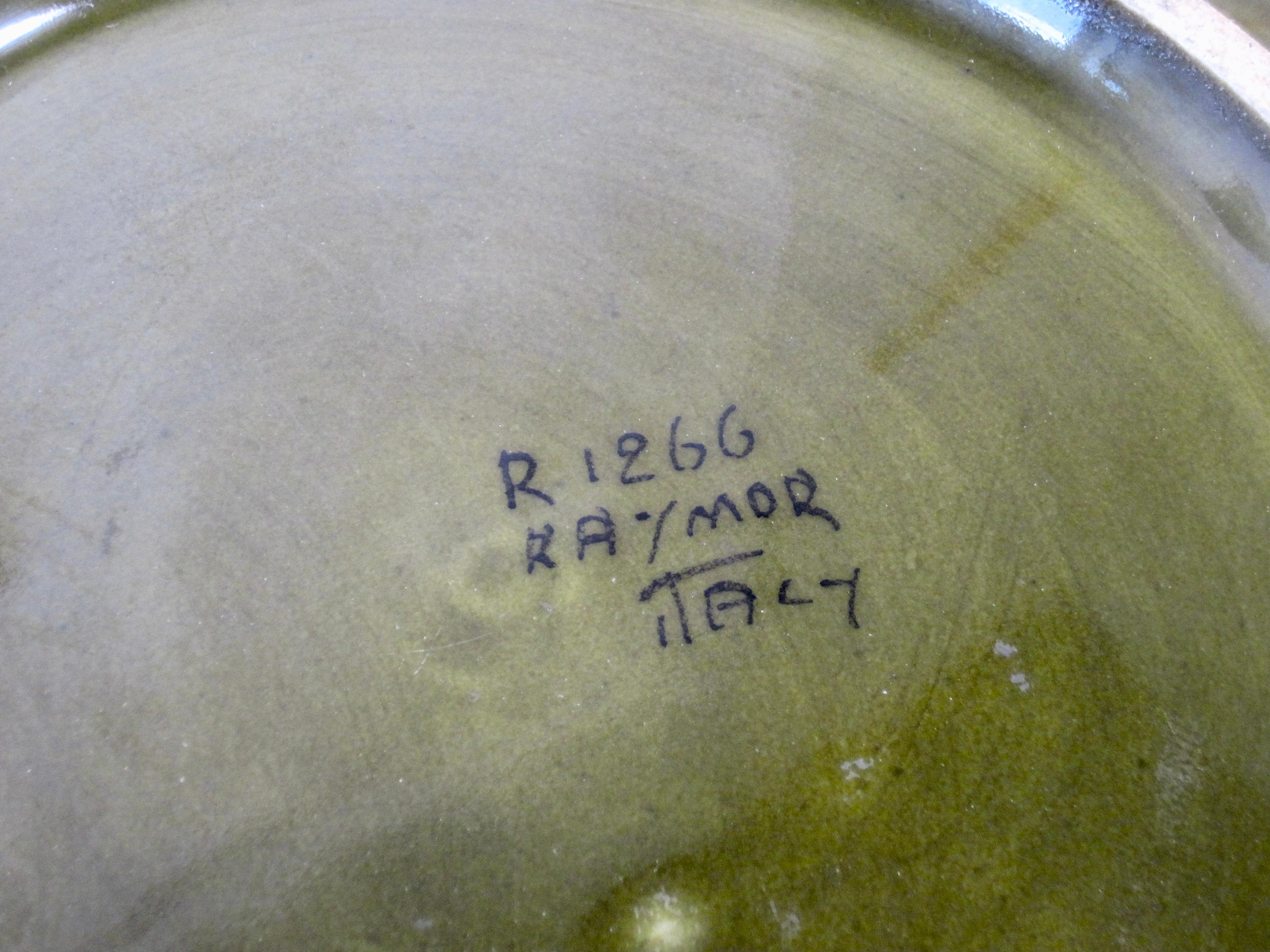 Alvino Bagni Italian Pottery Imported by Raymor 3
