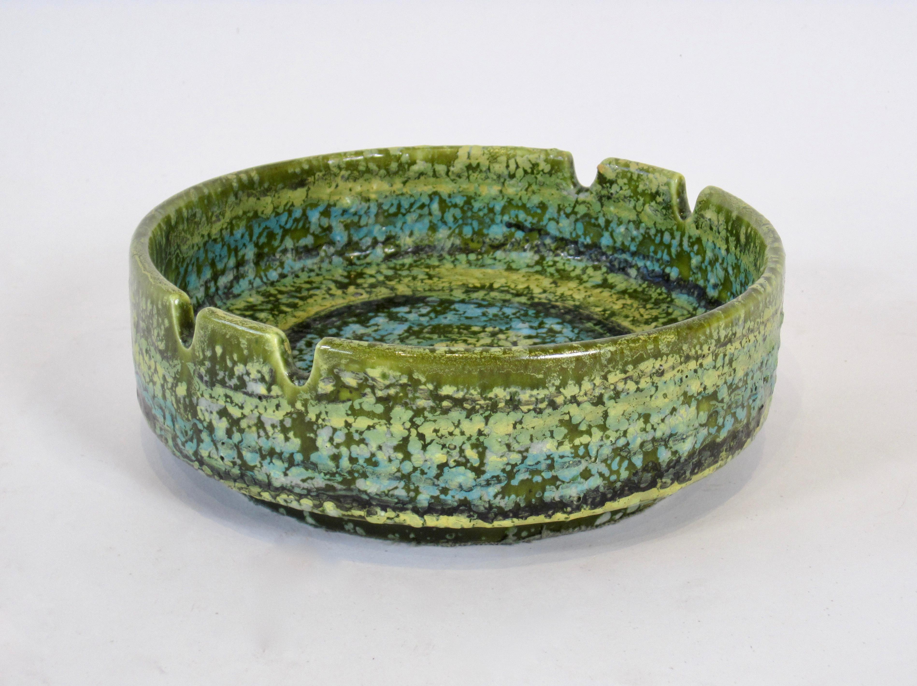 Glazed Alvino Bagni Italian Pottery Imported by Raymor