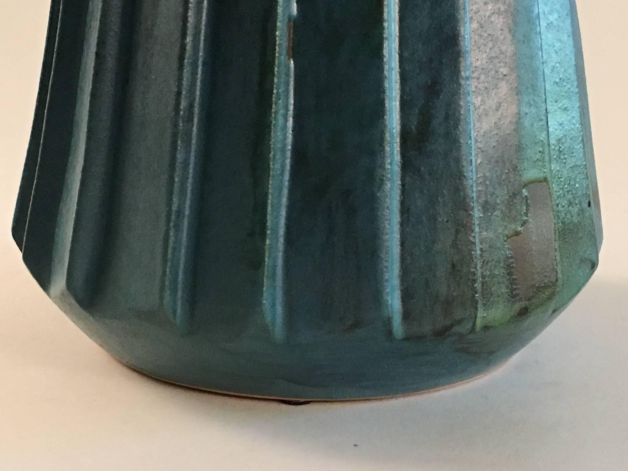 Hand-Crafted Alvino Bagni Italy Sea Garden Vase, circa 1960 For Sale