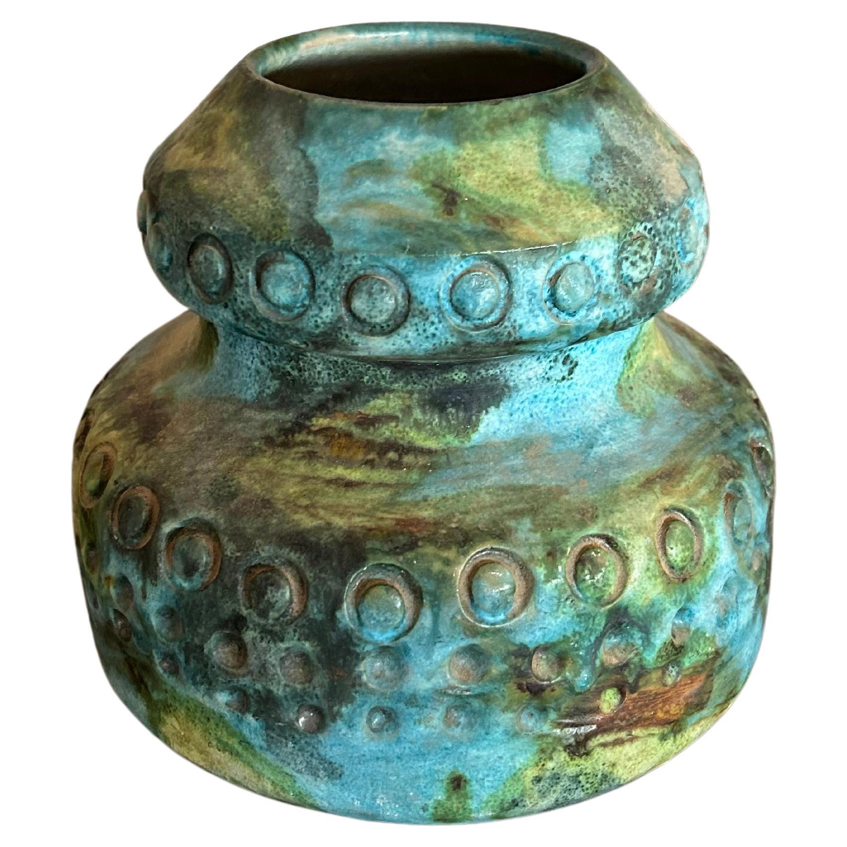 Alvino Bagni Raymor 1960s Italian Ceramic Vessel For Sale