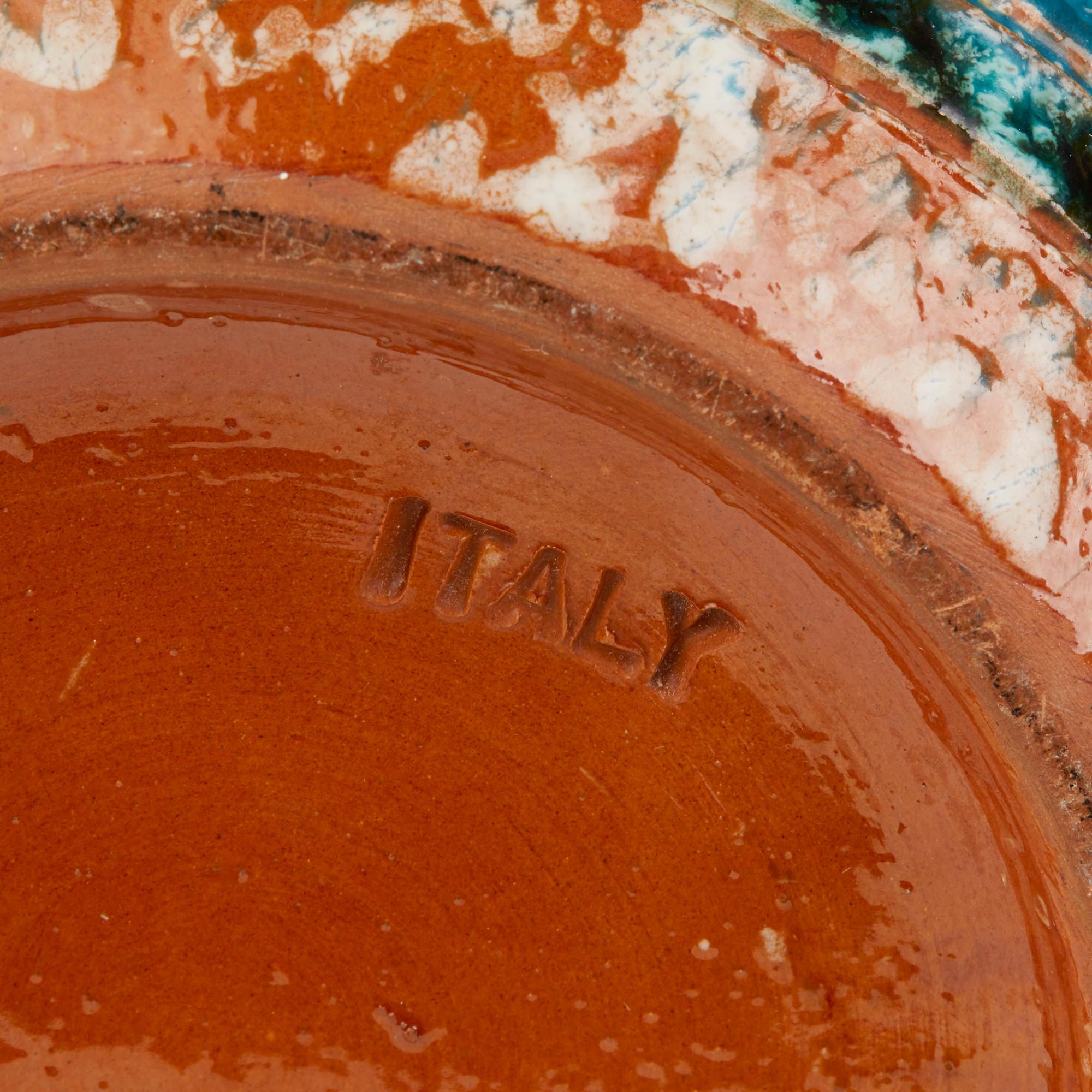 Alvino Bagni Raymor zugeschrieben ungewöhnliche Mitte des Jahrhunderts Italienisch Kunst Keramik Vase im Zustand „Gut“ im Angebot in Bishop's Stortford, Hertfordshire