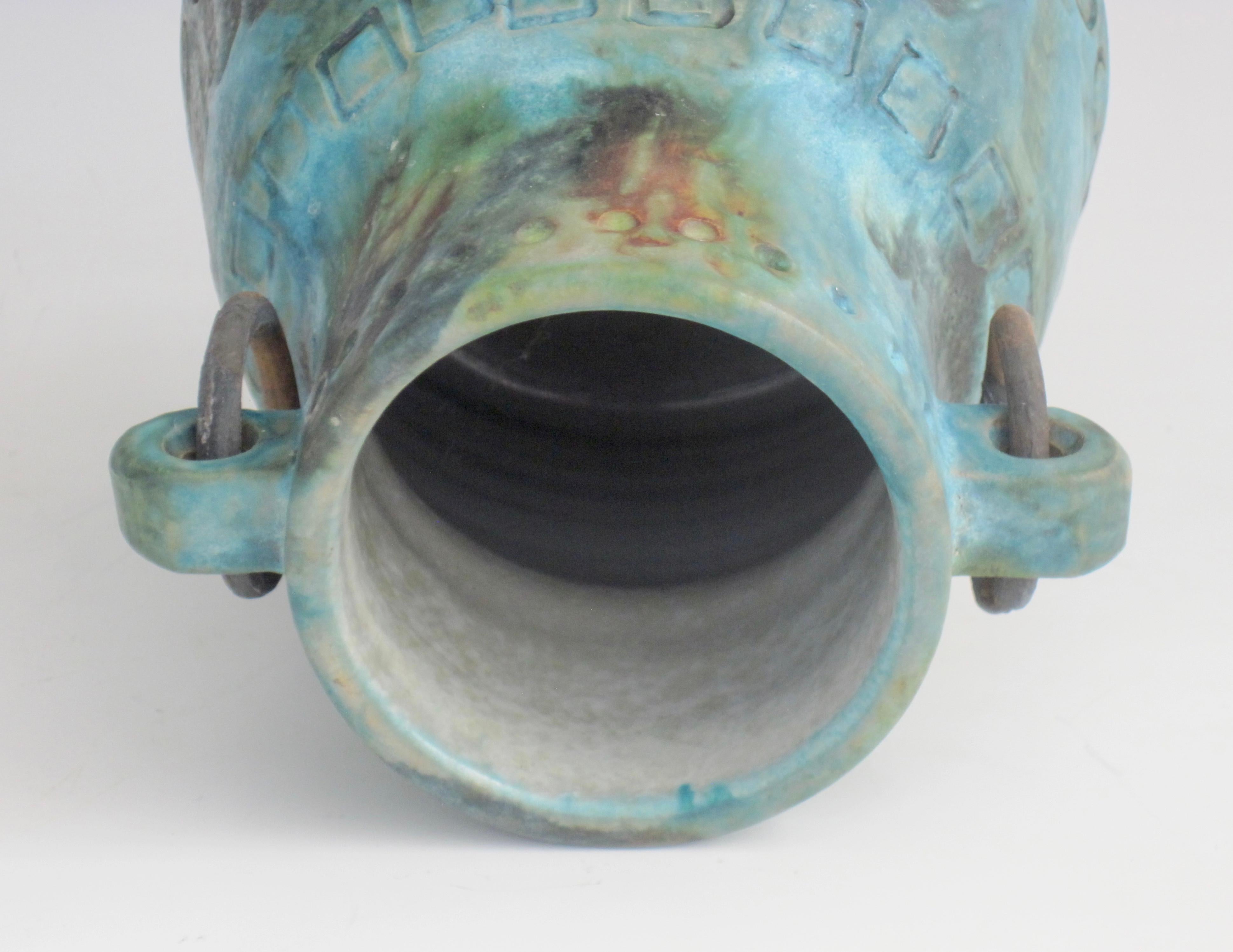Vase en poterie Alvino Bagni, Série Sea Garden, années 1960 en vente 1
