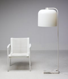 Lampada da terra Alvise di Massoni & Massoni per Guzzini - Marmo di Carrara, minimalismo italiano