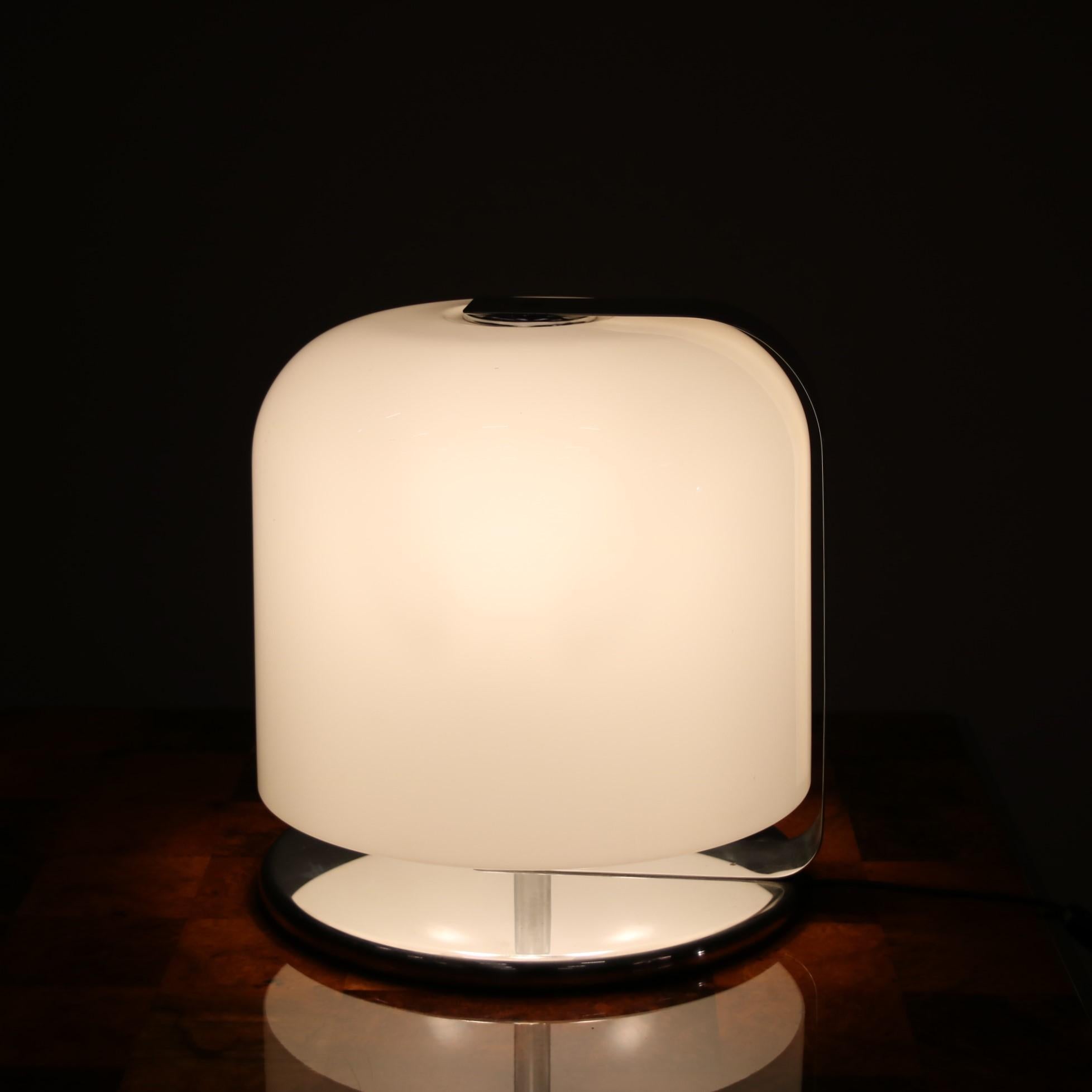 Mid-Century Modern “Alvise” Lamp by Luigi Massoni for Guzzini, Italy 1960