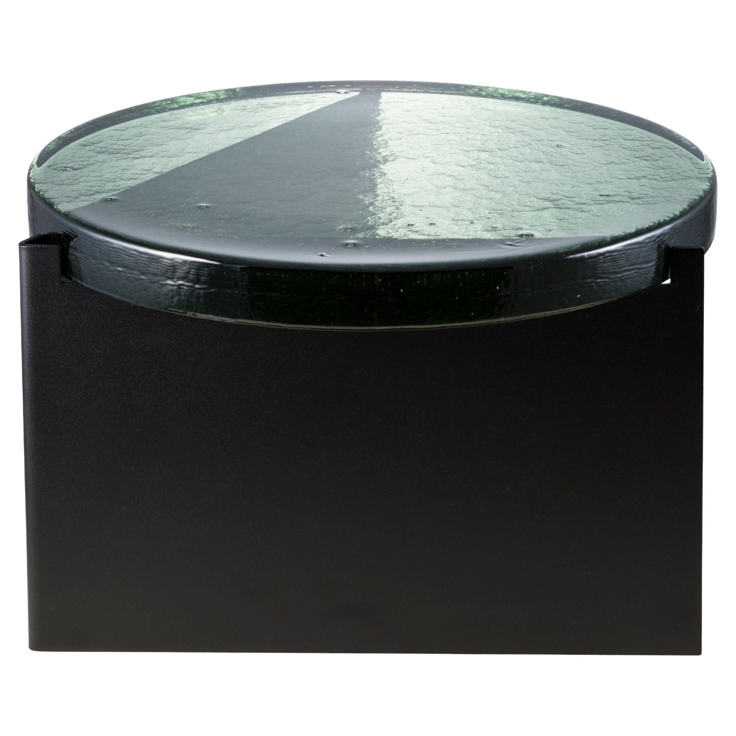 Table basse noire Alwa One Big Green de Pulpo en vente