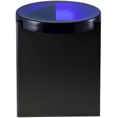 Alwa One, Table, Blue, Black Base, European, 21st Century, Minimal