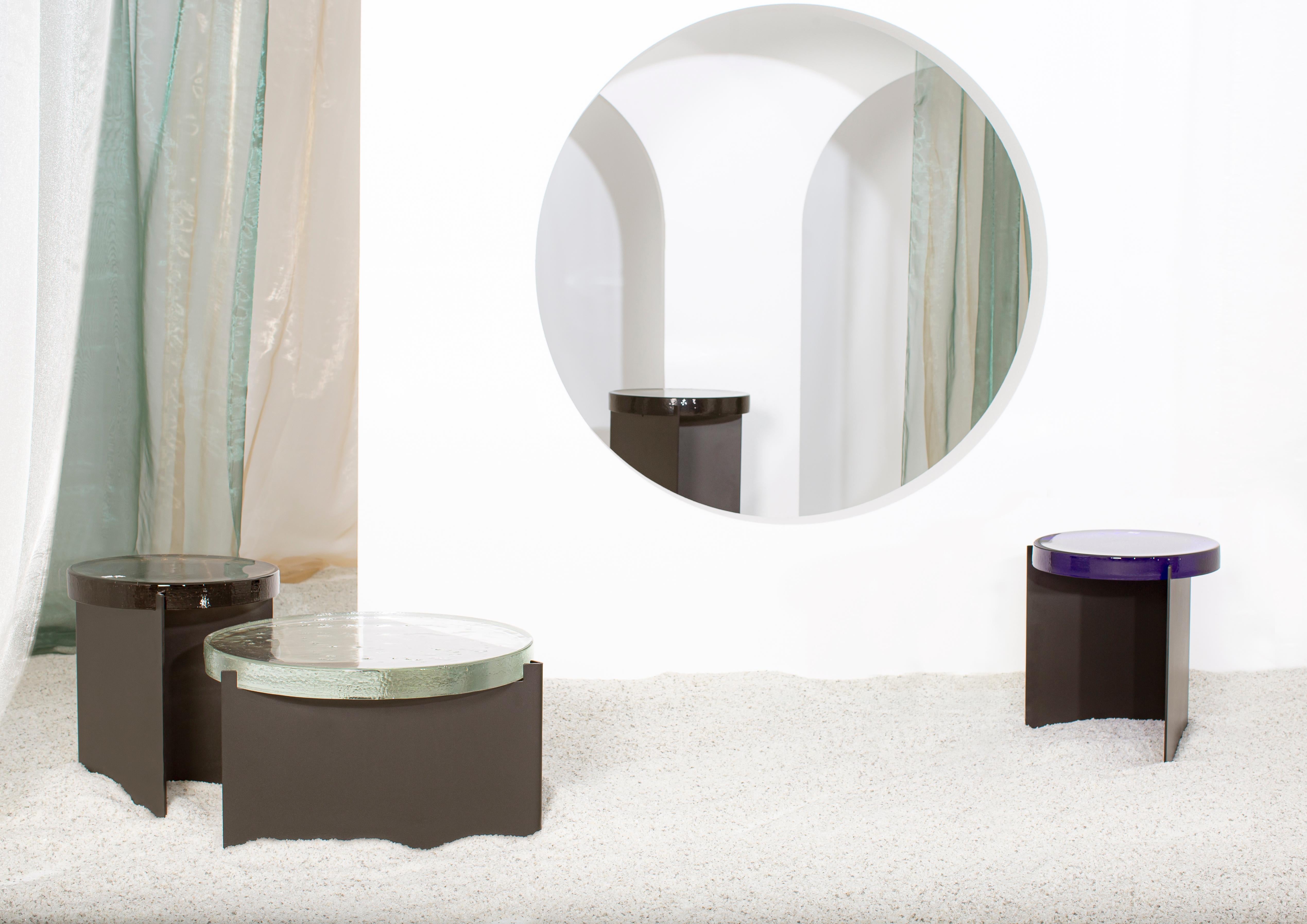 Alwa One White Black Side Table by Pulpo 5