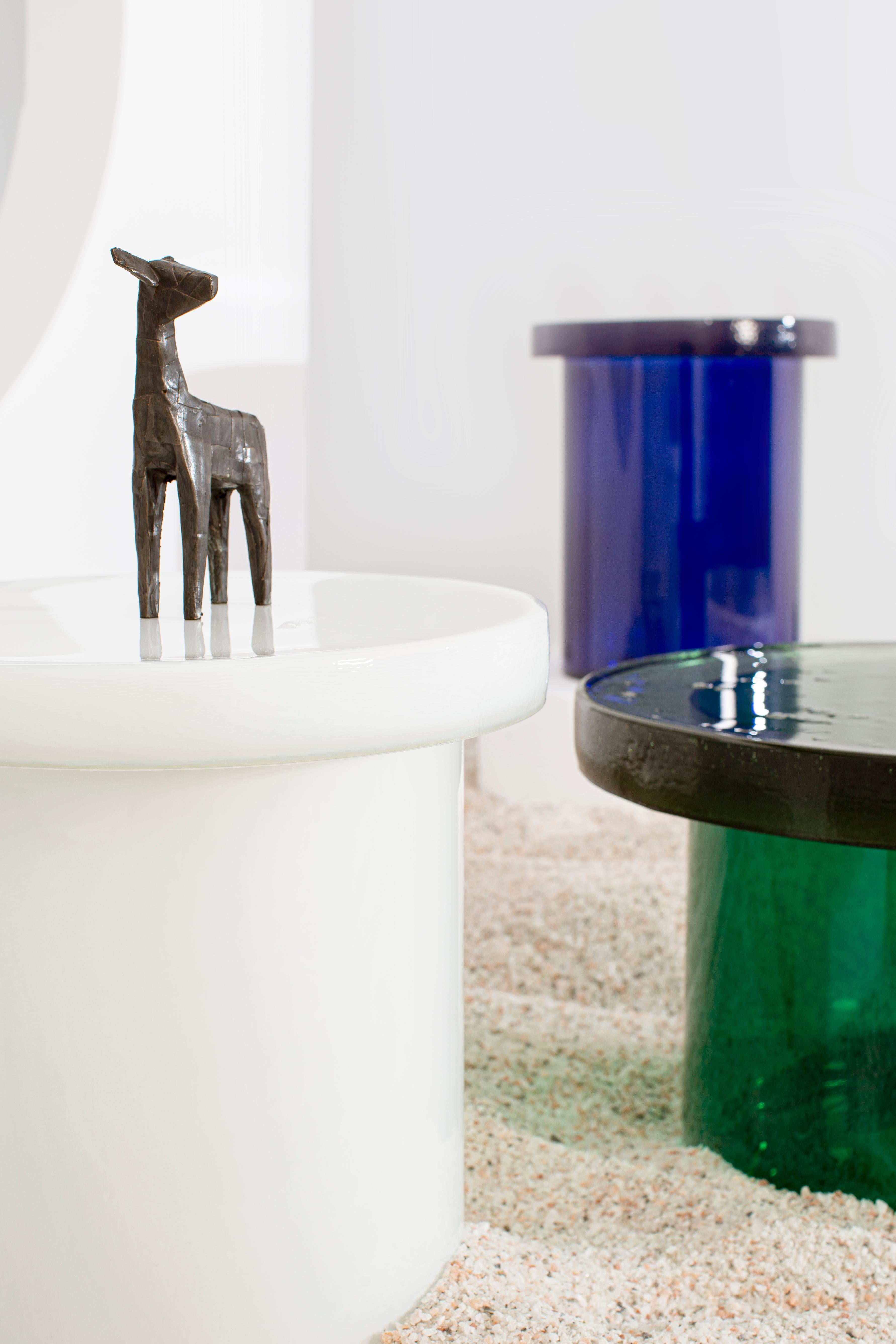 Alwa Three Amber Side Table by Pulpo 3