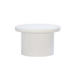 Table basse Alwa trois grandes et blanches par Pulpo