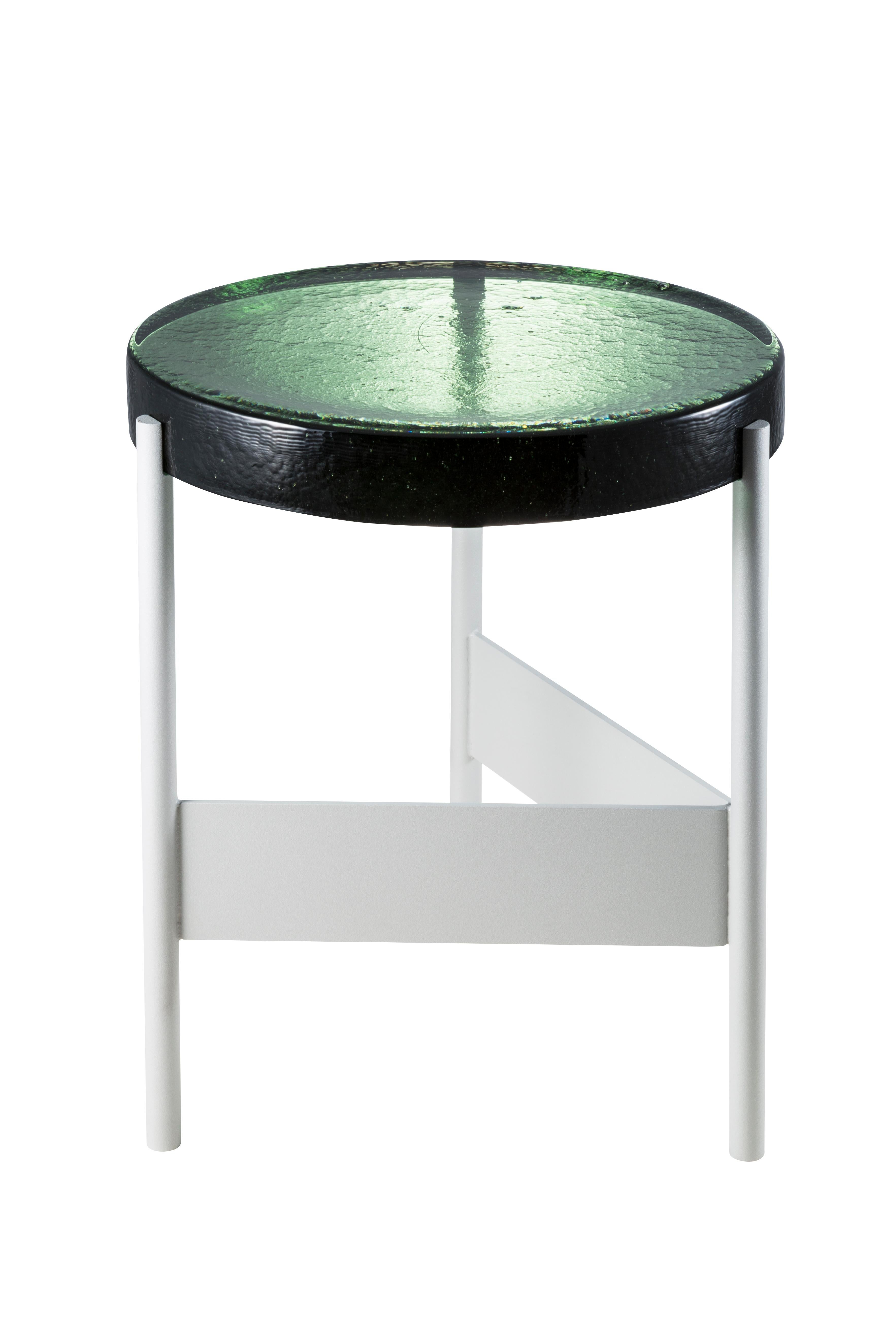 Postmoderno Tavolino Alwa Two Greene & Greene Black di Pulpo in vendita