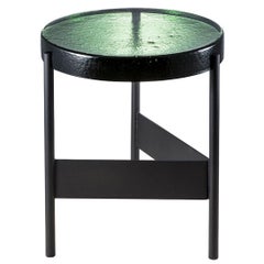 Alwa Two, Table, Green, Black Base, Minimal, European, 21st Century