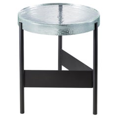 Table d'appoint Alwa Two Transparent Black de Pulpo