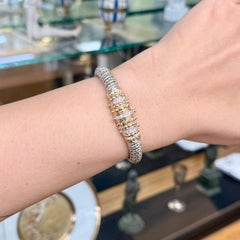 Alwand Vahan 8mm Diamond Bracelet 14k/Sterling Silver