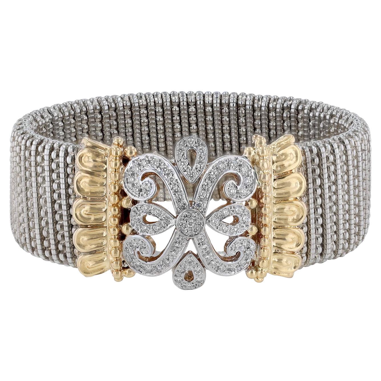 Femme Bijoux Bracelets Bracelet à perles en métal Saint Laurent 
