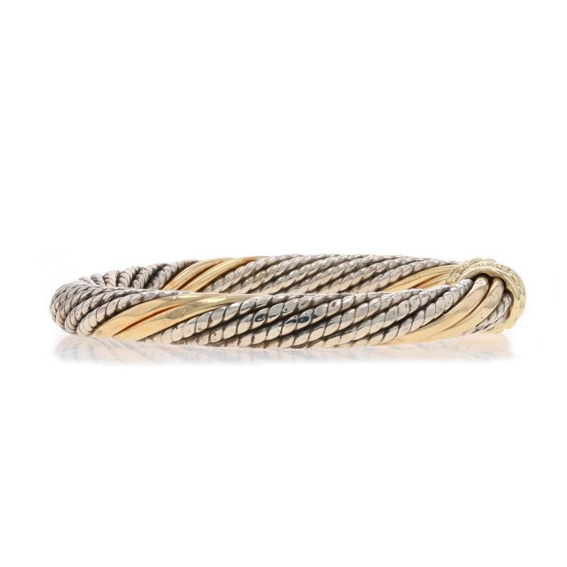 Alwand Vahan Seildrehtes Manschettenarmband 6 3/4