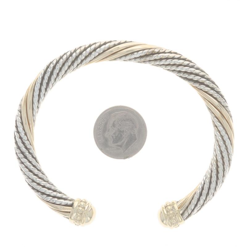 Alwand Vahan Seildrehtes Manschettenarmband 6 3/4