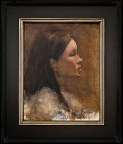 'Not Today' by Alyona Kostina, Oil on Linen Painting