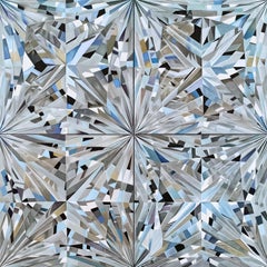Diamanti. 2024. Tela di lino, olio, 4 pezzi. 80x80 cm; dimensioni totali 160x160 cm