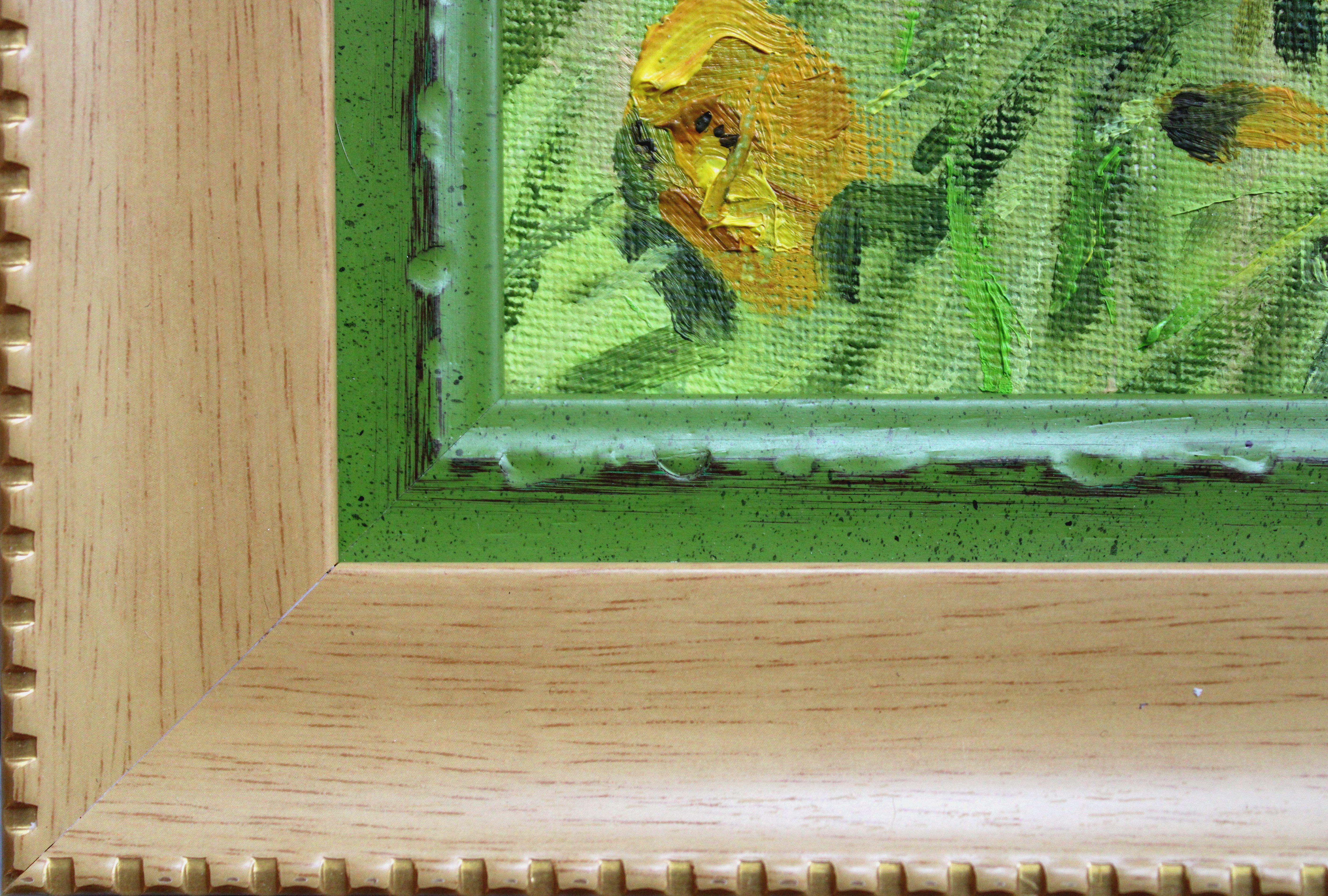Flowers of the sun. 2023, canvas, cardboard, oil, 13x18 cm
Small size plein air painting 

Alyona Prokofyeva (1988)

From 2016 surname Galaktionova. Alyona graduated Riga art school, Latvian University, receiving a visual arts teacher and