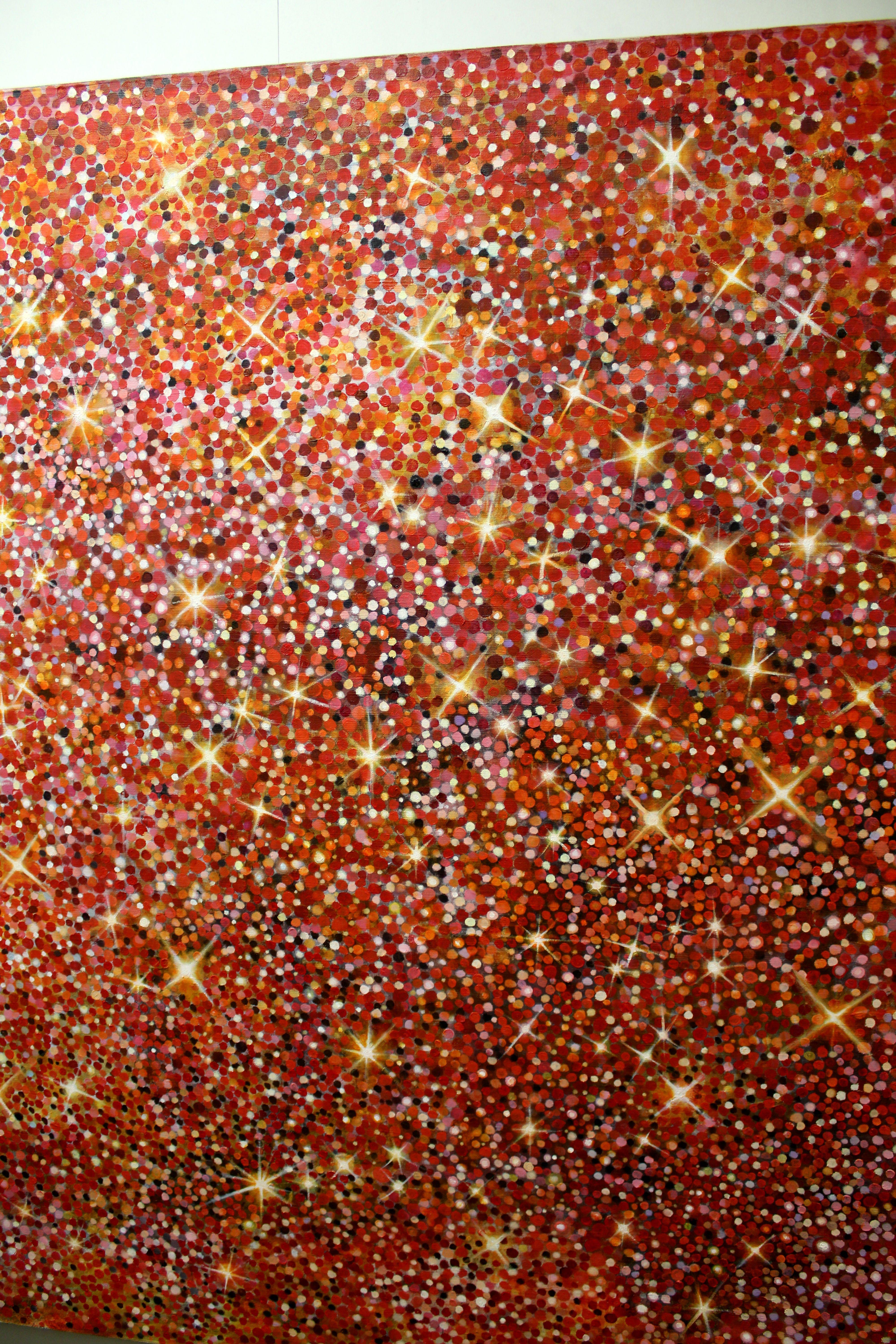 Shining. 2020. Oil on canvas, 130x130 cm For Sale 7