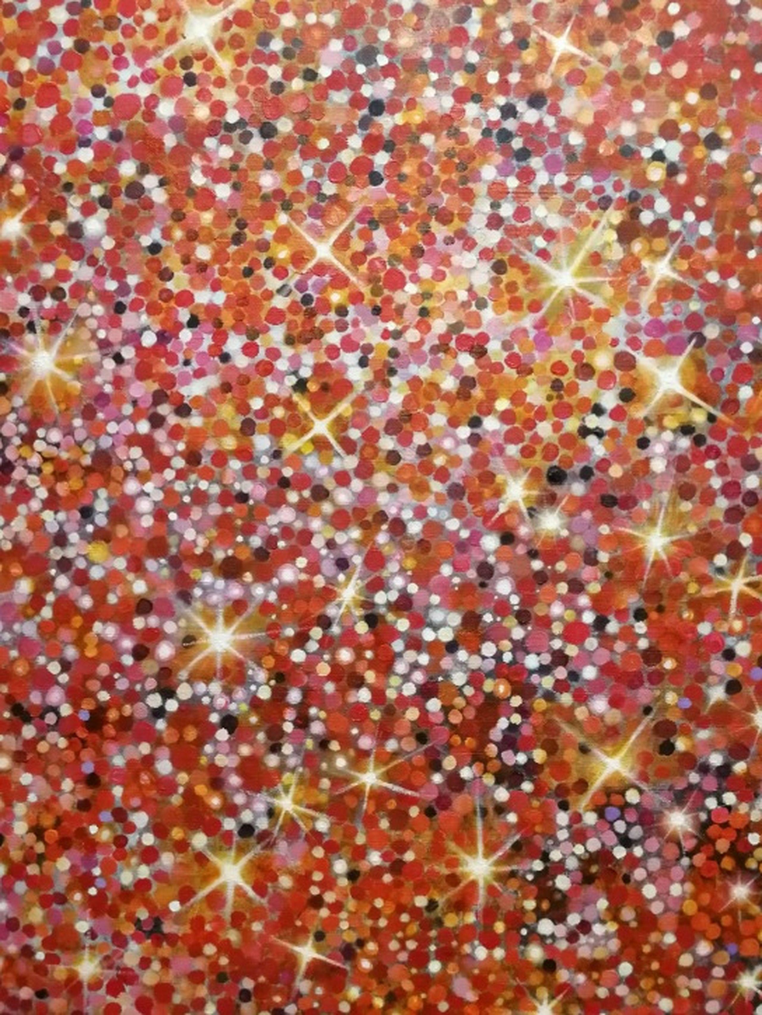 Brillante. 2020. Olio su tela, 130x130 cm - Painting di Alyona Prokofjeva