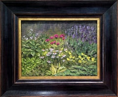 Fiori estivi. 2023. Tela, olio, 15x20 cm