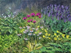 Summer flowers. 2023. Canvas, oil, 15x20 cm