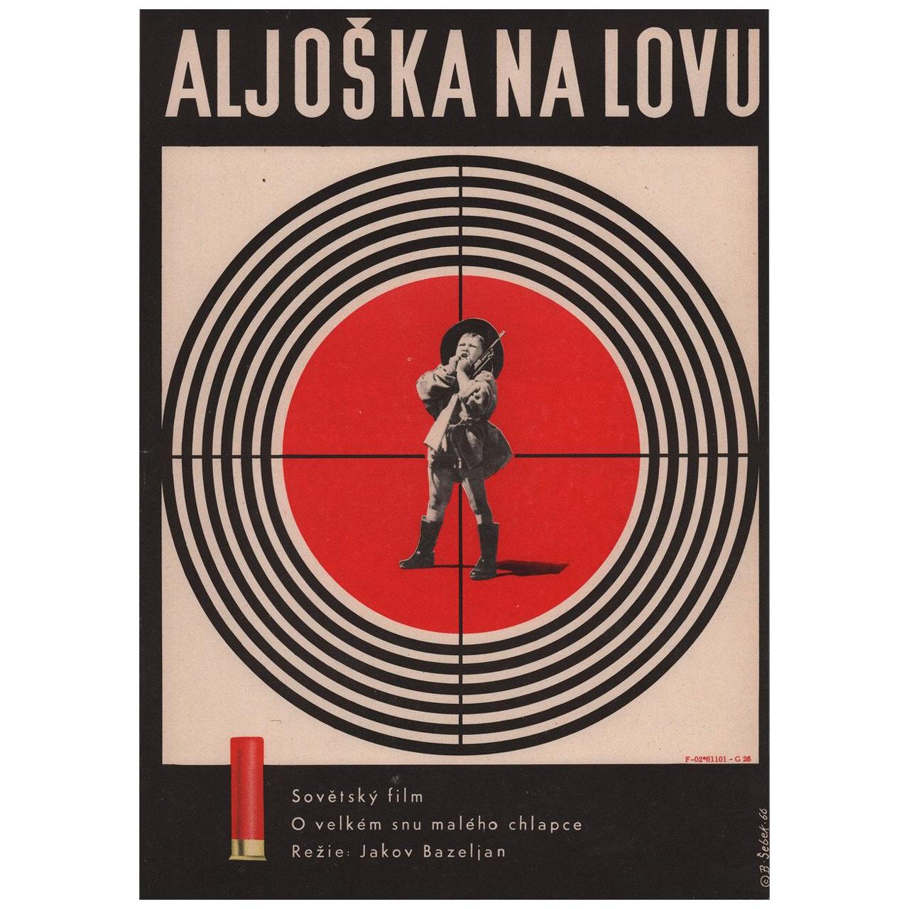 Alyoshka's Hunting 1966 Czech A3 Film Poster For Sale
